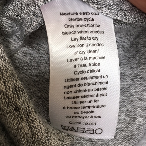 Rag & bone Light Grey Theo Long Sleeve Tee - Picture 12 of 13